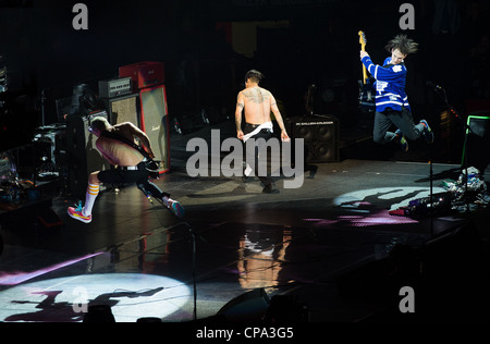 Red Hot Chili Peppers en concert à Toronto, Canada Banque D'Images