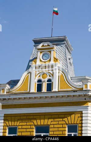 Détail architectural, Shumen, patrimoine architectural, Balkans, Bulgarie Banque D'Images