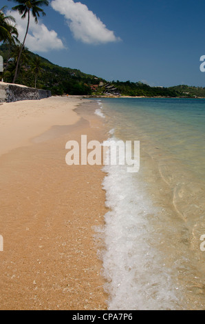 La Thaïlande, l'île de Ko Samui (aka koh samui), la plage de Chaweng. plage populaire sur le golfe de Thaïlande. Banque D'Images