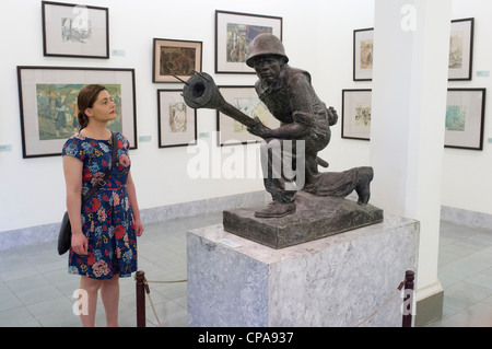 Musée des beaux-arts du Vietnam à Hanoi Banque D'Images