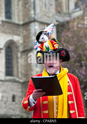 Le crieur de Rochester dans le Kent Banque D'Images