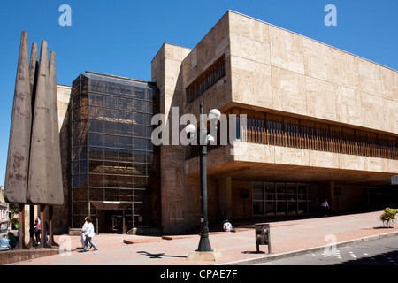 Biblioteca Luis Ángel Arango à Bogota Banque D'Images