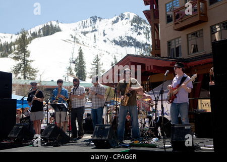 Festival à Squaw Valley, Californie, États-Unis Banque D'Images