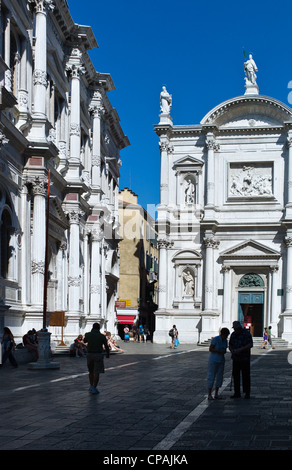 L'Italie, Venise, la Scuola Grande di San Rocco Banque D'Images