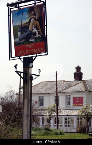 Le Sportsman Seasalter, Kent, England, UK Banque D'Images