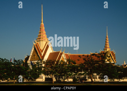 Cambodge, Phnom Penh, Assemblée Nationale, Banque D'Images