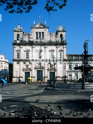 Brésil, Bahia, Salvador, Praça da Sé, la cathédrale, Banque D'Images