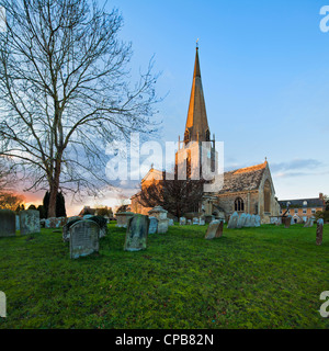 St Marie la Vierge église paroissiale Bampton Banque D'Images