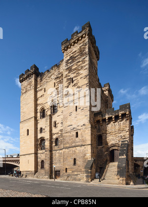 Donjon, ancien Newcastle upon Tyne Banque D'Images