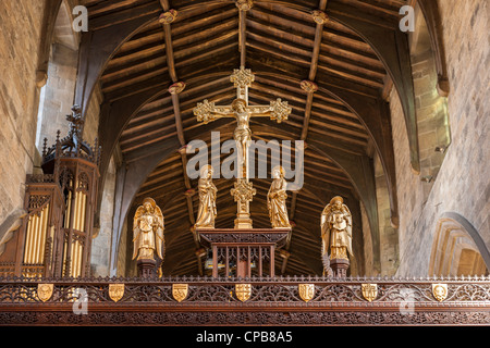 Cathédrale St Nicholas Church, ancien Newcastle upon Tyne Banque D'Images