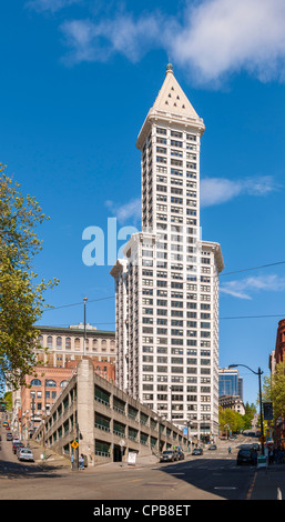 Smith Tower, Pioneer Square, Seattle Banque D'Images