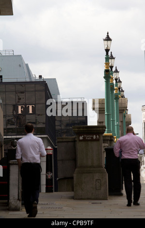 Financial times southwark bridge bureaux, siège de l'édition de journaux de la partie de l'entreprise groupe Nikkei Banque D'Images