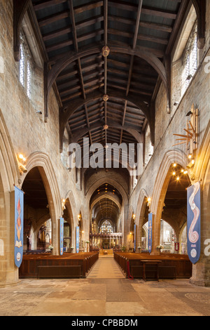 Cathédrale St Nicholas Church, ancien Newcastle upon Tyne Banque D'Images