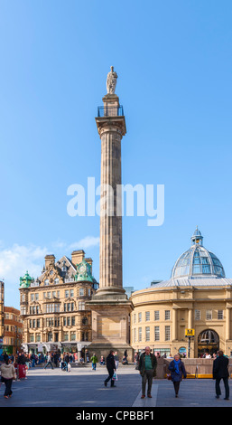 Grey's Monument, Newcastle upon Tyne Banque D'Images