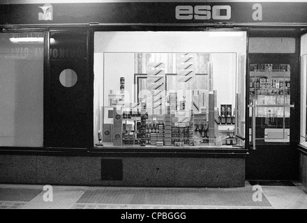 Eso - shop pour des étrangers avec des articles de luxe. Prague - République tchèque capitale en dernières années de régime communiste. Photo prise en 1987. année. Banque D'Images