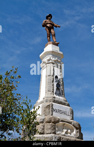 James W Marshall Marshall Monument parc de découverte de l'or en Californie Coloma Banque D'Images