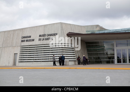 Musée canadien de la guerre est représentée à Ottawa Banque D'Images