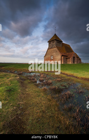 St Thomas à Becket église de Romney Marsh, Kent. Banque D'Images