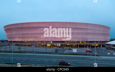 Le Stade Municipal de Wroclaw, construit pour l'UEFA Euro 2012, Pologne Banque D'Images