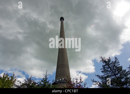 Station de transmission Emley Moor Banque D'Images