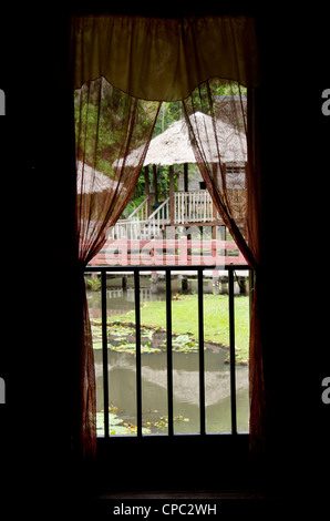 La malaisie, Bornéo, Sabah, Kota Kinabalu. patrimoine cultural village à sabah museum (musée de l'état). Banque D'Images