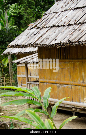 La malaisie, Bornéo, Sabah, Kota Kinabalu. patrimoine cultural village à sabah museum (musée de l'état). Banque D'Images