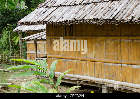 La malaisie, Bornéo, Sabah, Kota Kinabalu. patrimoine cultural village à sabah museum (musée de l'état). Banque D'Images