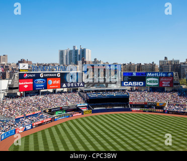 Les Yankees sont à la maison jouant contre les Mariners de Seattle sur la fête des Mères, le 13 mai 2012 au Yankee Stadium de New York Banque D'Images