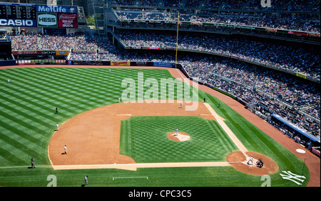 Les Yankees sont à la maison jouant contre les Mariners de Seattle sur la fête des Mères, le 13 mai 2012 au Yankee Stadium de New York Banque D'Images