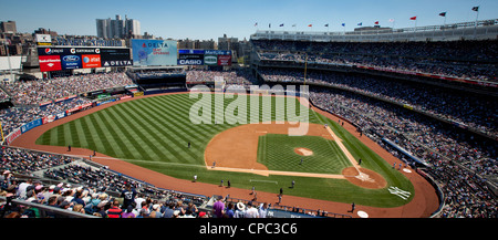 Les Yankees sont à la maison jouant contre les Mariners de Seattle sur la fête des Mères, le 13 mai 2012 au Yankee Stadium de New York Banque D'Images