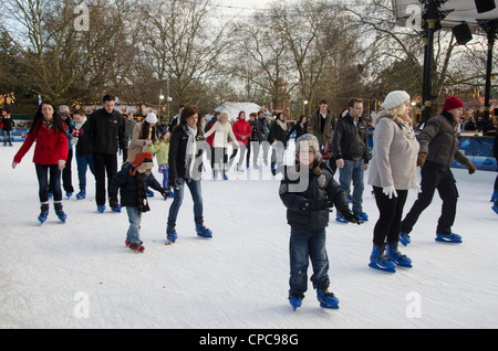 Célèbre féerie d'hiver 2011/2012 à Hyde Park - Londres, Angleterre Banque D'Images