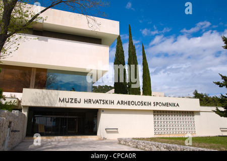 Muzej hrvatskih arheoloskih spomenika le Musée des monuments archéologiques croates dans la péninsule de Marjan Split Croatie Europe Banque D'Images