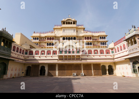 Chandra Mahal ou Chandra Niwas est le commandant de la plupart des capacités dans le complexe City Palace, Banque D'Images