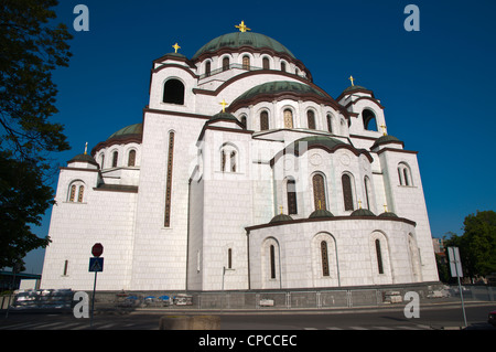 Hram Svetog Save, l'église catholique orthodoxe la plus belle église du monde, Belgrade Serbie Europe Banque D'Images