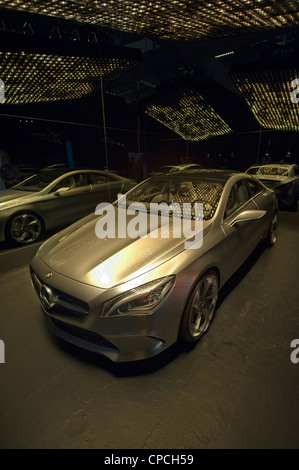 Premier ministre de Mercedes Concept Style Coupé à Geffen Contemporary à Los Angeles, Avril 2012 Banque D'Images