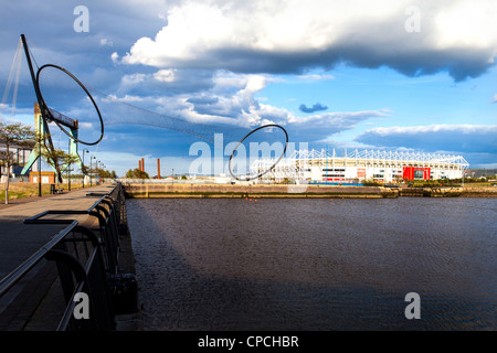 DOCK de Middlesbrough Banque D'Images