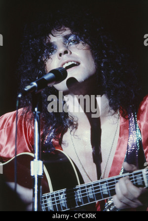 Marc BOLAN dans T-Rex - musicien de rock britannique à propos de 1978. Photo Jeffrey Mayer Banque D'Images