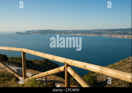 La Nao Cape vu du Cap de San Antonio Banque D'Images