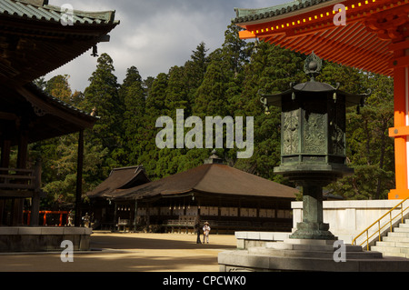 Danjo Garan, Koyasan complexe, Honshu, Japan Banque D'Images