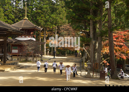 Danjo Garan, Koyasan complexe, Honshu, Japan Banque D'Images