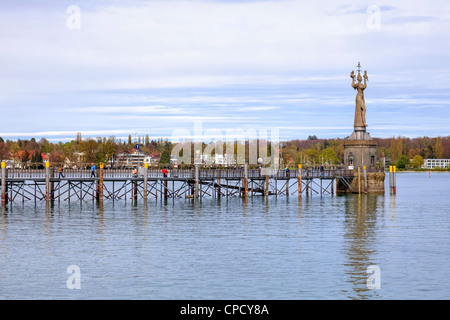 Port, Konstanz, Baden-Wurttemberg, Allemagne Banque D'Images