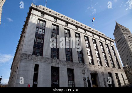 Le bâtiment Louis J. Lefkowitz ay 80 Centre Street à Manhattan, New York City Banque D'Images