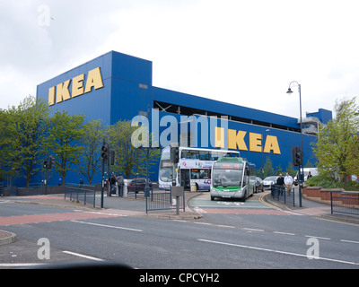 Magasin Ikea. Ashton-under-Lyne, Lancashire, Royaume-Uni. Banque D'Images