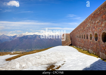 Monte Tamaro, chapelle de Santa Maria degli Angeli, Tessin, Suisse Banque D'Images