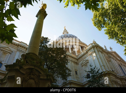 La Cathédrale St Paul, à Londres, Royaume-Uni. Banque D'Images