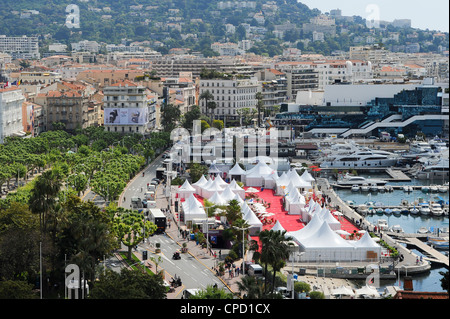 Vue générale de la 65e festival international du film, à Cannes, dans le sud de la France. Banque D'Images