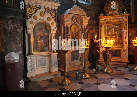 La Cathédrale Saint Vladimir, Kiev, Ukraine, l'Europe Banque D'Images