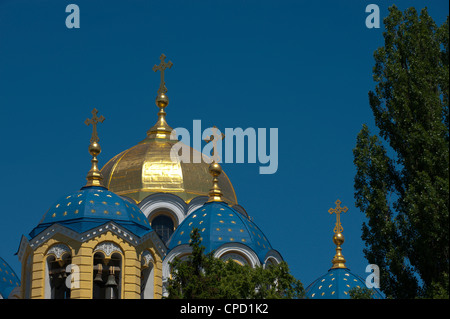 La Cathédrale Saint Vladimir, Kiev, Ukraine, l'Europe Banque D'Images