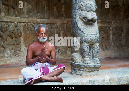 Vaikunta Perumal temple, Kanchipuram, Tamil Nadu, Inde, Asie Banque D'Images