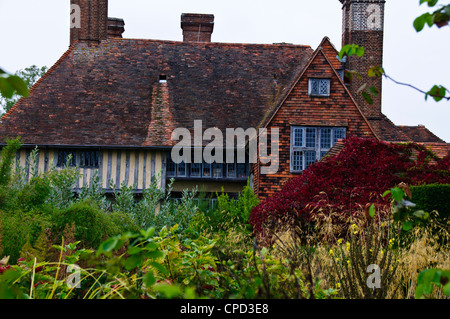 Great Dixter house dans la région de Rye, Rye, East Sussex près de la côte sud de l'Angleterre avec les magnifiques jardins.Lutyens Design,UK Banque D'Images